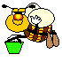 Biene Bienen Gifs und Cliparts