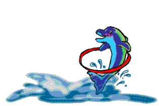 Fische Delfine Seesterne Gif und Cliparts