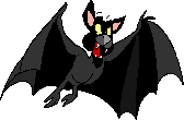 Fledermaus Gif und Cliparts