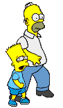 Simpson Bart Lisa Gifs und Cliparts