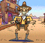 Cowboy Western Gif und Cliparts