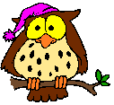 Eule Gif und Cliparts