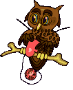 Eule Gif und Cliparts