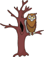 Eule Gif und Cliparts