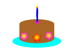 Geburtstag Kuchen Happy Birthday Gif und Cliparts