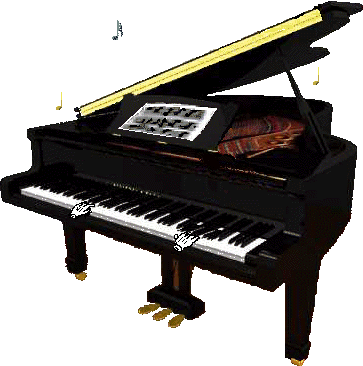 Klavier Piano Gifs und Cliparts