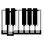 Klavier Piano Gifs und Cliparts
