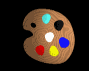 Malen Pinsel Farbeimer Gifs und Cliparts