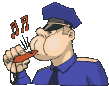 Polizei Polizeiauto Gifs und Cliparts