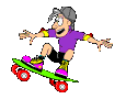 Skateboard Rollschuhe Skater Gifs und Cliparts