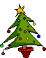 Christbaum Schneeman Weihnachten  Weihnachtskugeln Schlitten Gifs und Cliparts